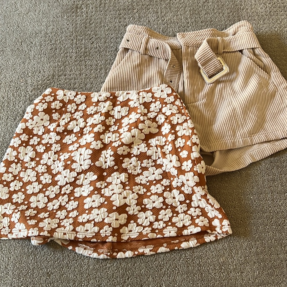 Altar’d State skirt/shorts Bundle